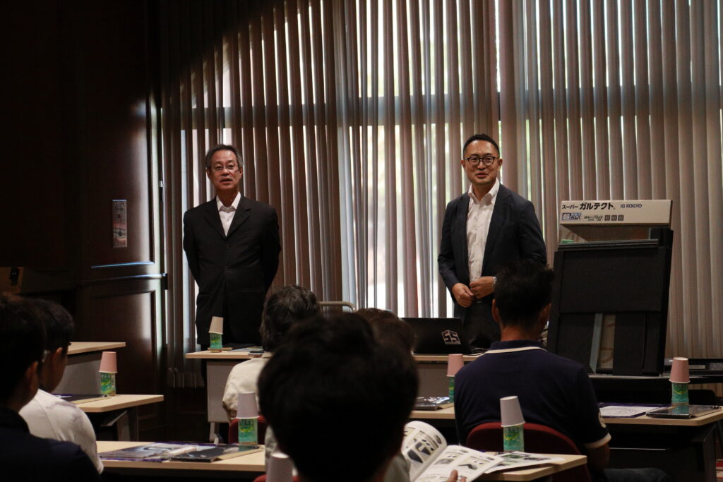 アイジー工業株式会社より講師をお二人お招きしました